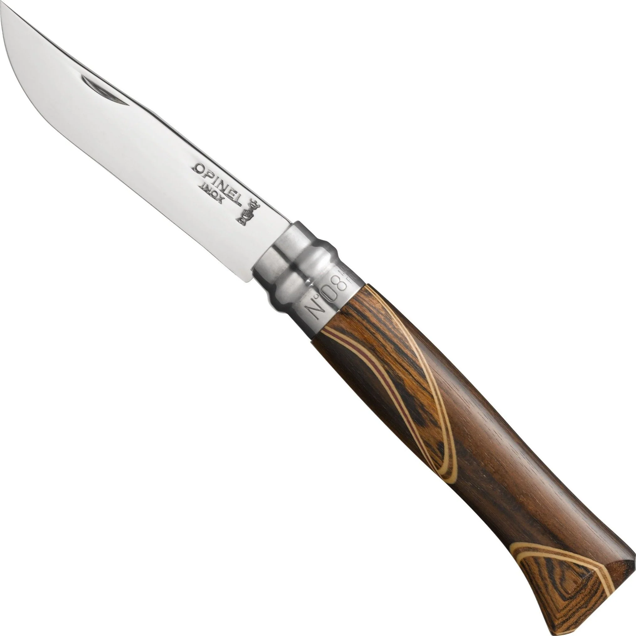 No.08 Bruno Chaperon Stainless Steel Folding Knife - Image 4