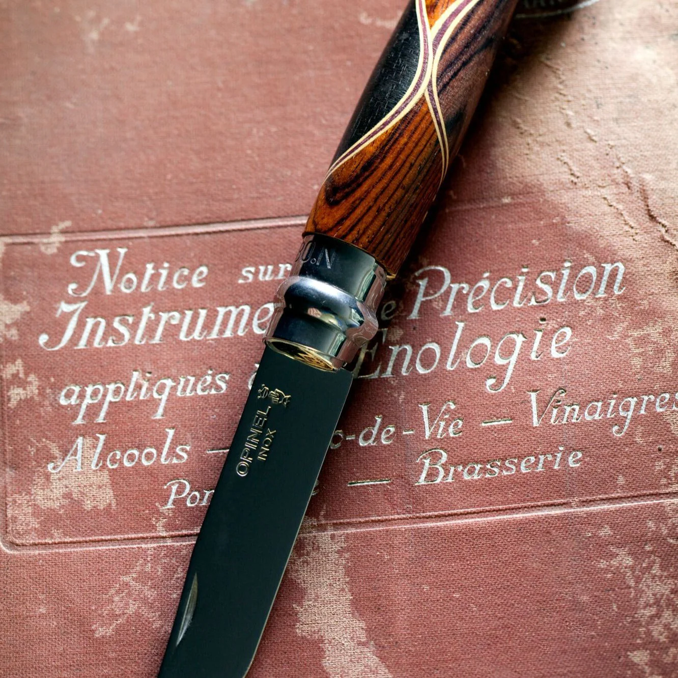 No.08 Bruno Chaperon Stainless Steel Folding Knife - Image 7