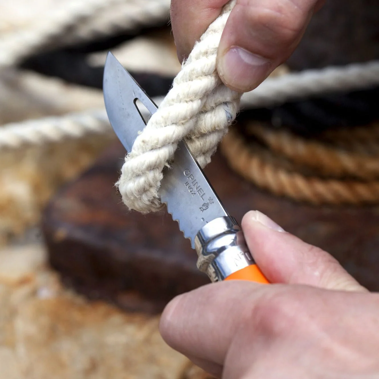 No.08 Stainless Steel Folding Knife - Outdoor - Image 6